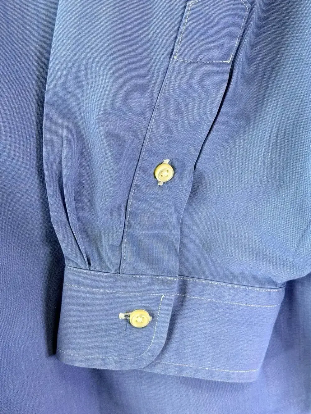 Polo Ralph Lauren Men's Classic Fit Blue Long Sleeve Button-Down Shirt